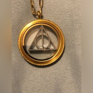 Harry Potter necklace and locket with charm from Origami Owl